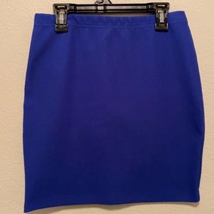 Blue Forever 21 Skirt